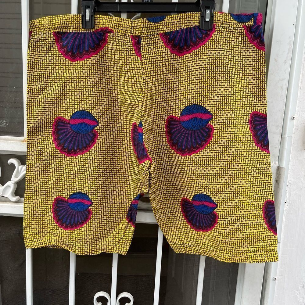 African prints shorts